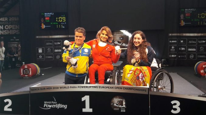 Doblete de Bronce de Loida Zabala en el Campeonato de Europa de Para Powerlifting