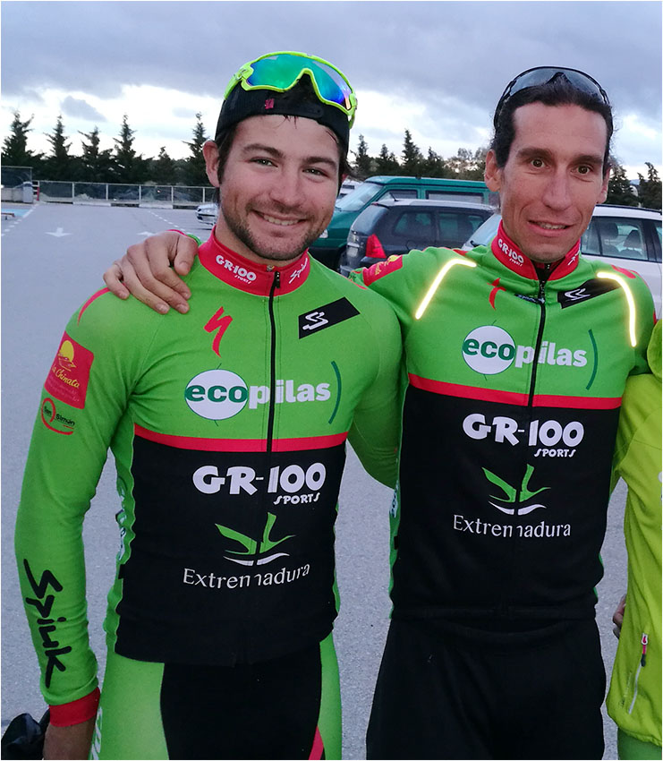 Pedro Romero y Dani Carreño en La Rioja Bike Race presented by Shimano Pedro Romero y Dani Carreño en La Rioja Bike Race presented by Shimano