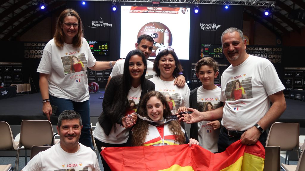 Doblete de Bronce de Loida Zabala en el Campeonato de Europa de Para Powerlifting