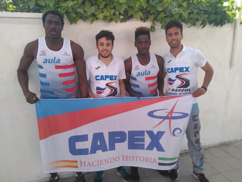 El Capex se afianza en el liderato de la Liga Regional de Pista