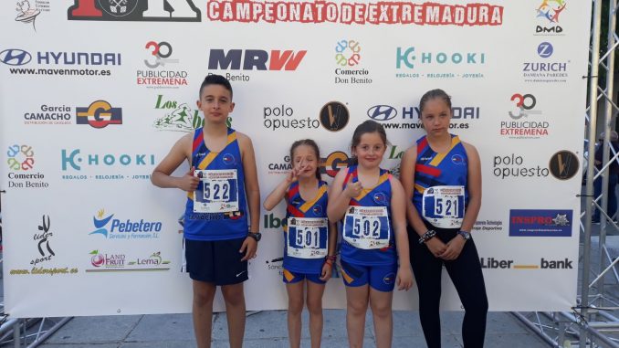 El Club Atletismo Don Benito participo en el Campeonato de Extremadura en Ruta 10K