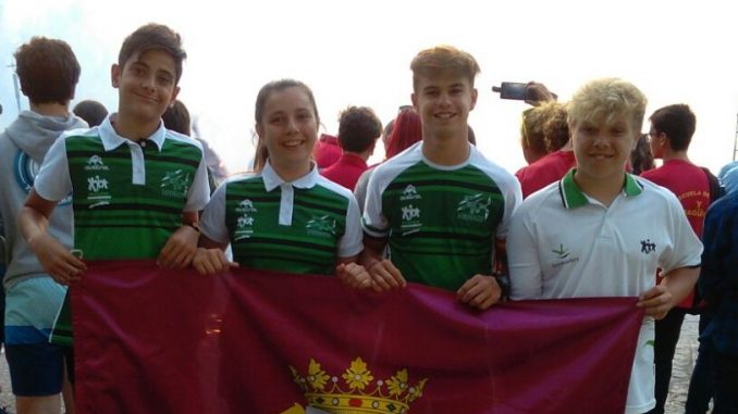 El Club Piragüismo Río Jerte de Plasencia participó en el Campeonato Nacional de Jóvenes Promesas