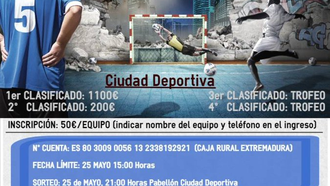 III 24 horas de Fútbol Sala Ferias y Fiestas de la Ciudad de Plasencia