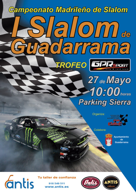 José María Ruiz Caballero de Espartanos Don Benito en el I Slalom de Guadarrama