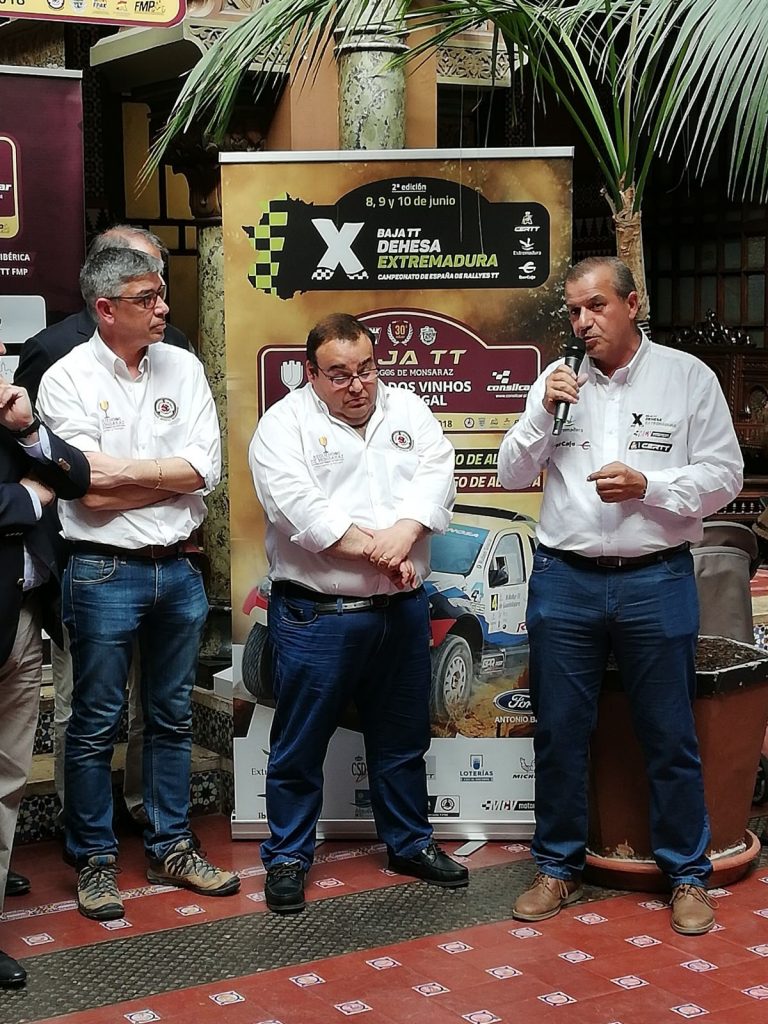 La Baja TT Dehesa de Extremadura en la presentación del Trofeo Tierras del Gran Lago de Alqueva en Lisboa