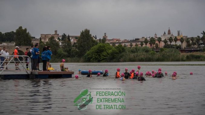 Nueva edición del Triatlón Puerta Palmas de Badajoz