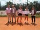 Ana Morgado y Sergio Dávila Campeones de Extremadura Junior de Tenis