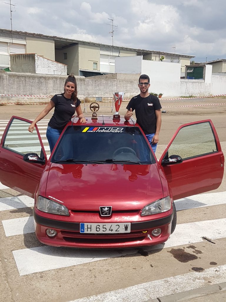 Victoria de Félix Chamorro en el Slalom de Talavera la Real