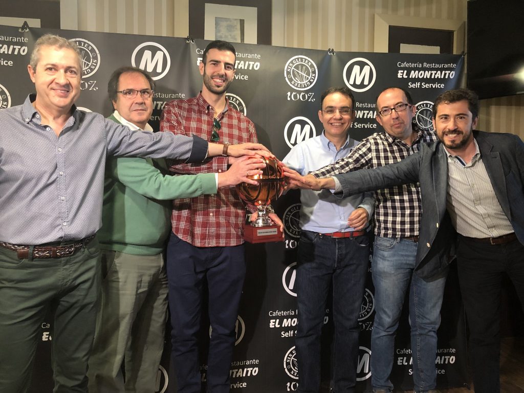 Luis Parejo recibe su segundo Trofeo Afición El Montaito Corazón Verdinegro
