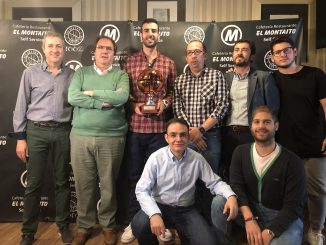 Luis Parejo recibe su segundo Trofeo Afición El Montaito Corazón Verdinegro