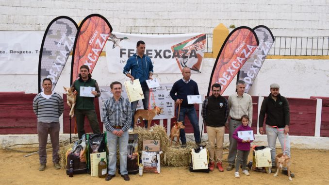 Manuel Casas Barragán se impone en el Campeonato de Extremadura de Podencos en Recinto Cerrado