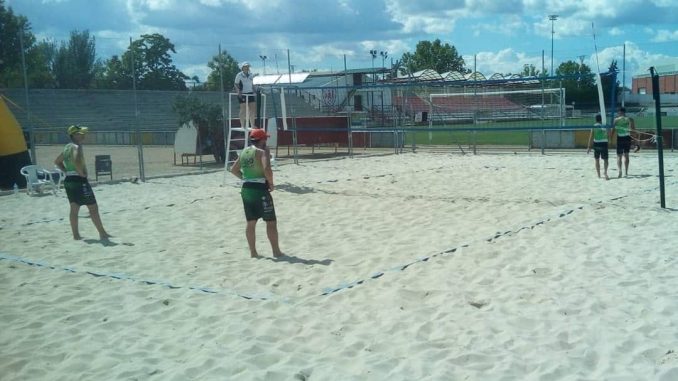 Mucho nivel y expectación en la prueba del circuito Extremadura vóley Playa de Miajadas