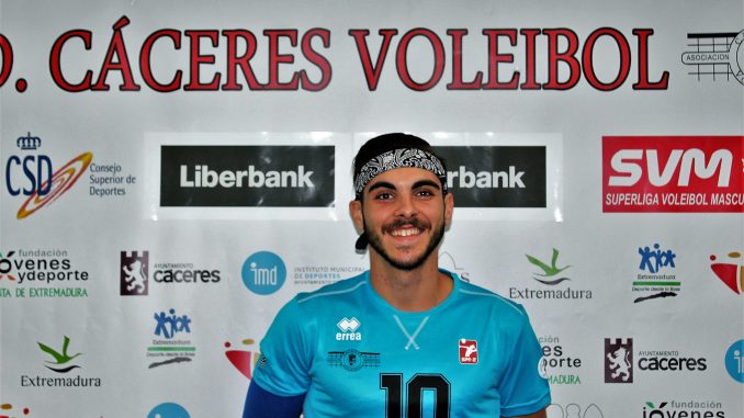 Renovación de Jorge Gómez Durán con el A.D. CÁCERES VOLEIBOL