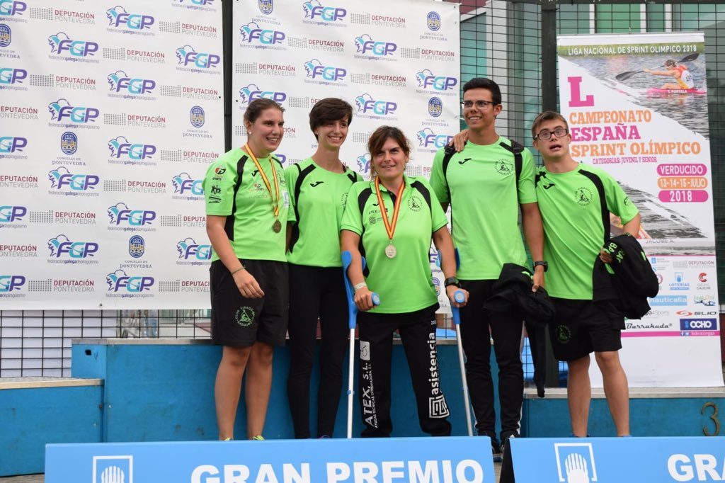 Inés Felipe y Elena Ayuso del Piraguismo Badajoz se proclamaban Campeonas de España