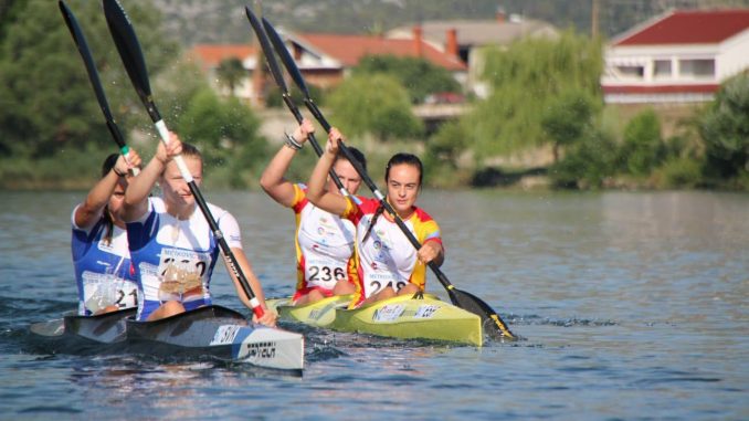 Alba Soriano de la Osa y Alicia Blanco quintas en el Campeonato de Europa de Maratón en el K2 Mujer Junior