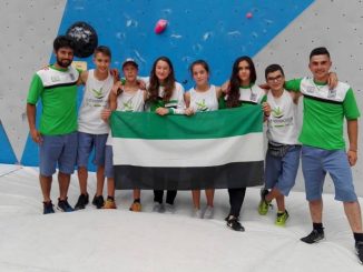 Bronce para la Selección Extremeña de Escalada Cadete en Santiago de Compostela