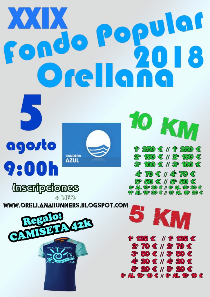 Ampliado el segundo plazo hasta el 3 de agosto, o agotar plazas del XXIX edición del Fondo Popular de Orellana