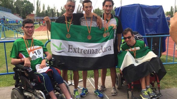 EXTREMADURA tercera en el Nacional de Atletismo Adaptado IPC