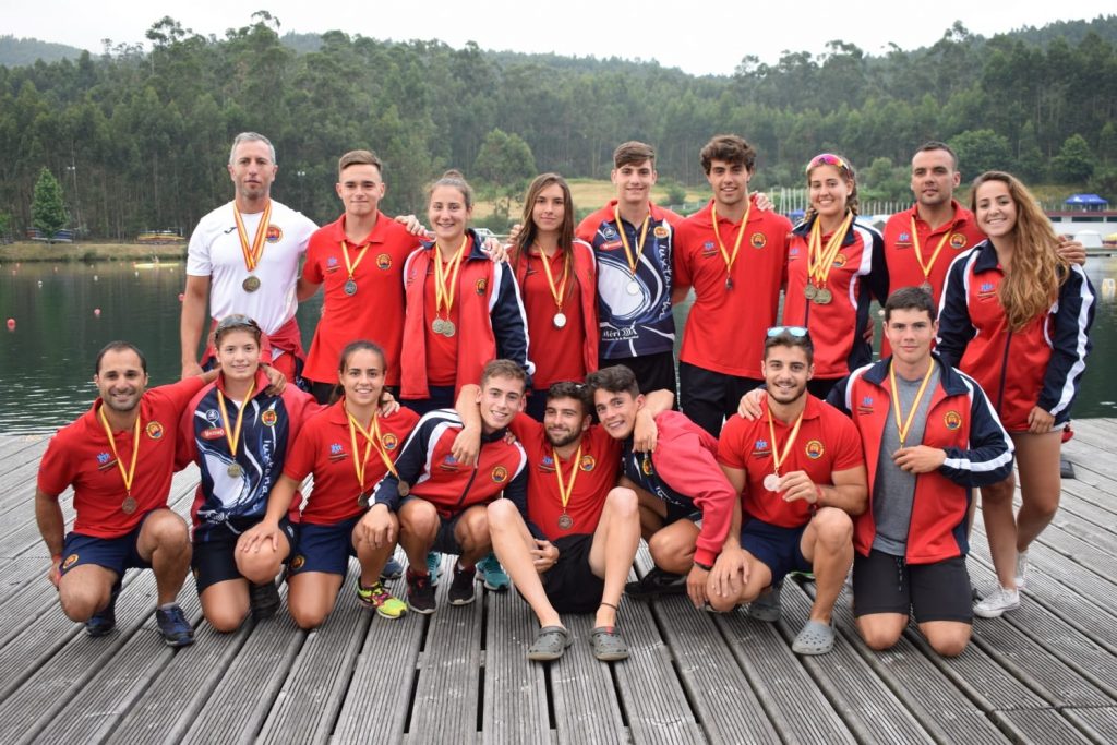 19 Medallas para el para el Piragüismo Extremeño en el Campeonato de España de Sprint Olímpico