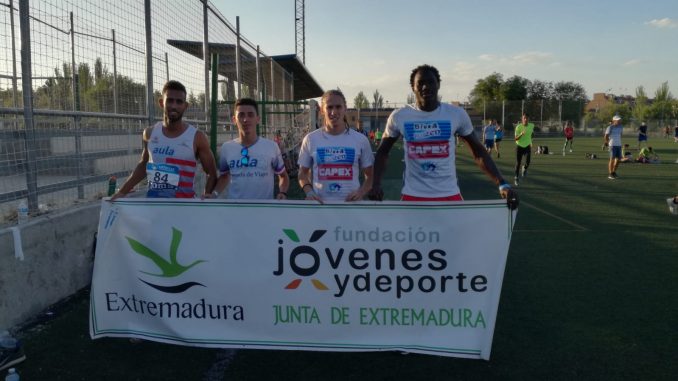 Histórico quinto puesto del CAPEX en el relevo 4X400 en el Campeonato de España Absoluto