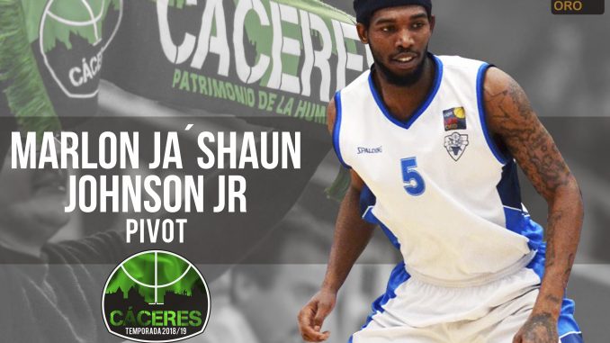 Marlon Ja'Shaun Johnson Jr, se incorpora al Cáceres Patrimonio de la Humanidad