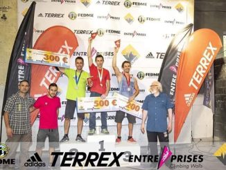 Podium extremeño en la segunda prueba de la Copa de España de Escalada deportiva 2018