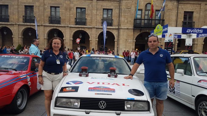 Segundo puesto para Concha Velázquez en el Rallye de Avilés Histórico
