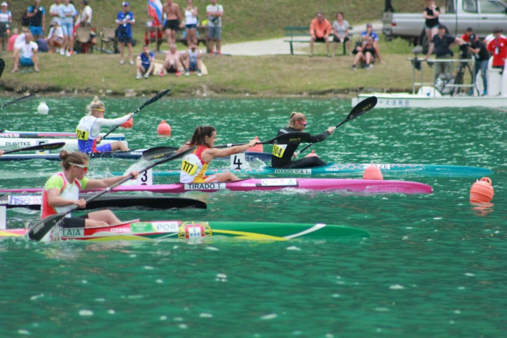 Teresa Tirado Final K1 200 - Gran Éxito de las Mujeres Extremeñas en el Campeonato de Europa de Sprint Olímpico para Junior y Sub23