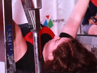 Bronce y récord de España para Loida Zabala en el Campeonato de Europa de Press de Banca de Merignac