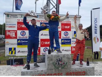 Tercera plaza de José Antonio Casado en el Autocross de Arteixo