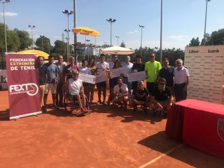 El Club de Tenis Cabezarrubia de Cáceres ha acogido las finales del Campeonato de Extremadura Absoluto de Tenis “Trofeo Liberbank”