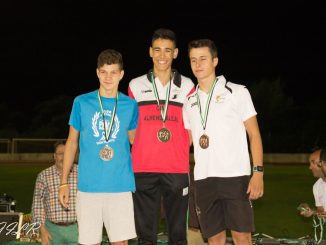 Gerad Milian Escobar y Ángel Aparicio Velarde Subcampeones de Extremadura de Milla en pista