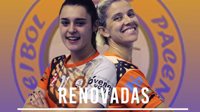 Camino Merchán e Isabel Rivera renuevan por el Extremadura Pacense Voleibol