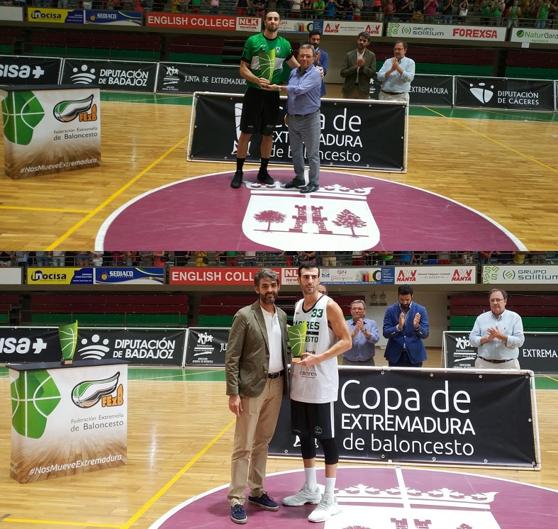 El CB Extremadura Plasencia se lleva la Copa de Extremadura