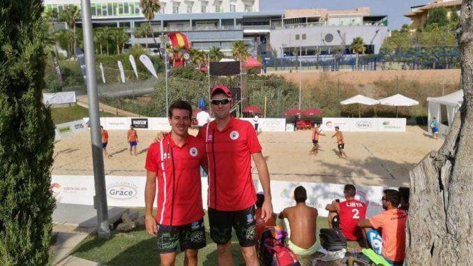 Extremadura voley playa alcanza un noveno puesto en la final del campeonato de España de Voley Playa