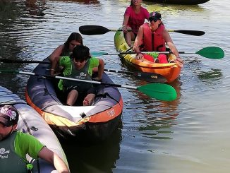 Elena Ayuso, presente en el Clinic Nacional de Paracanoe Inclusivo