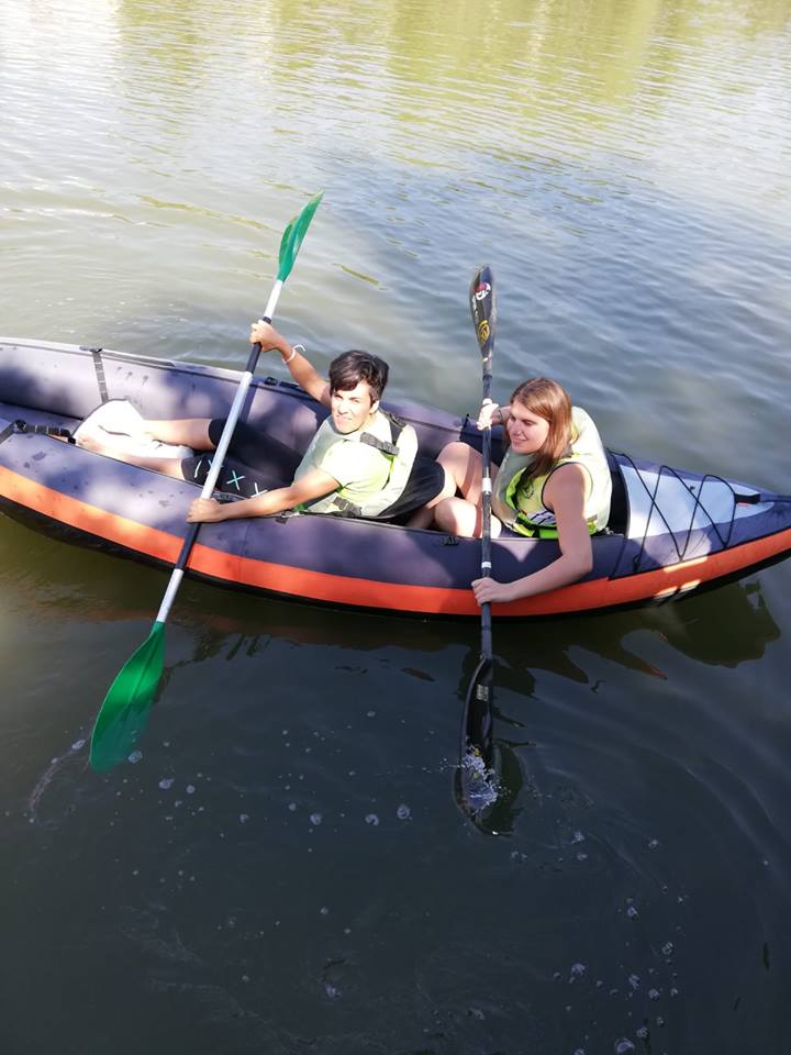 Elena Ayuso, presente en el Clinic Nacional de Paracanoe Inclusivo