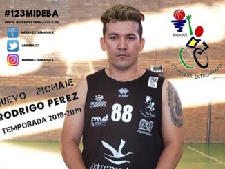 RODRIGO PÉREZ cierra la plantilla del MIDEBA EXTREMADURA