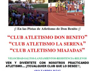I Encuentro Interclubes en las Pistas de Atletismo Don Benito