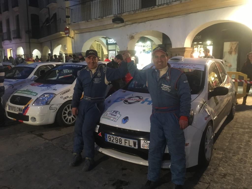 Los hermanos Jiménez Campos en el Rally Comunidad de Madrid-RACE