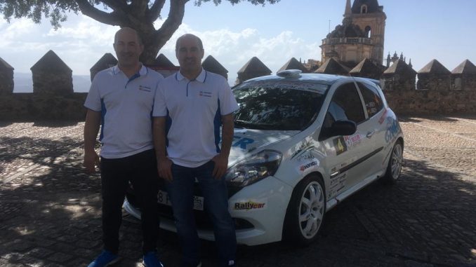 Los hermanos Jiménez Campos en el Rally Comunidad de Madrid-RACE