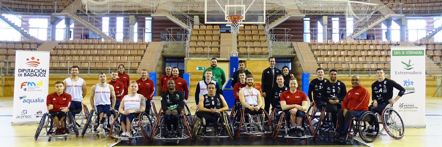 Experiencia positiva para el Mideba Extremadura con la selección británica Experiencia positiva para el Mideba Extremadura con la selección británica