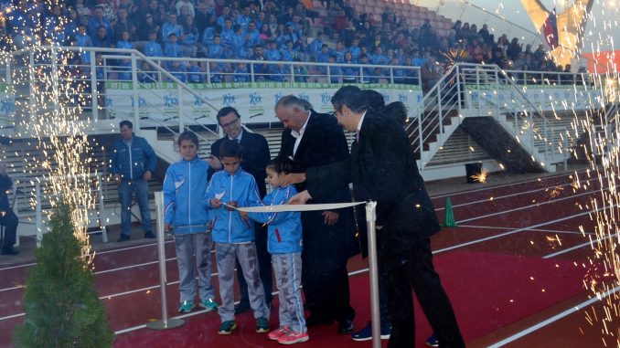 Inauguración de las Pistas de Atletismo de la Ciudad Deportiva de Villafranca de los Barros