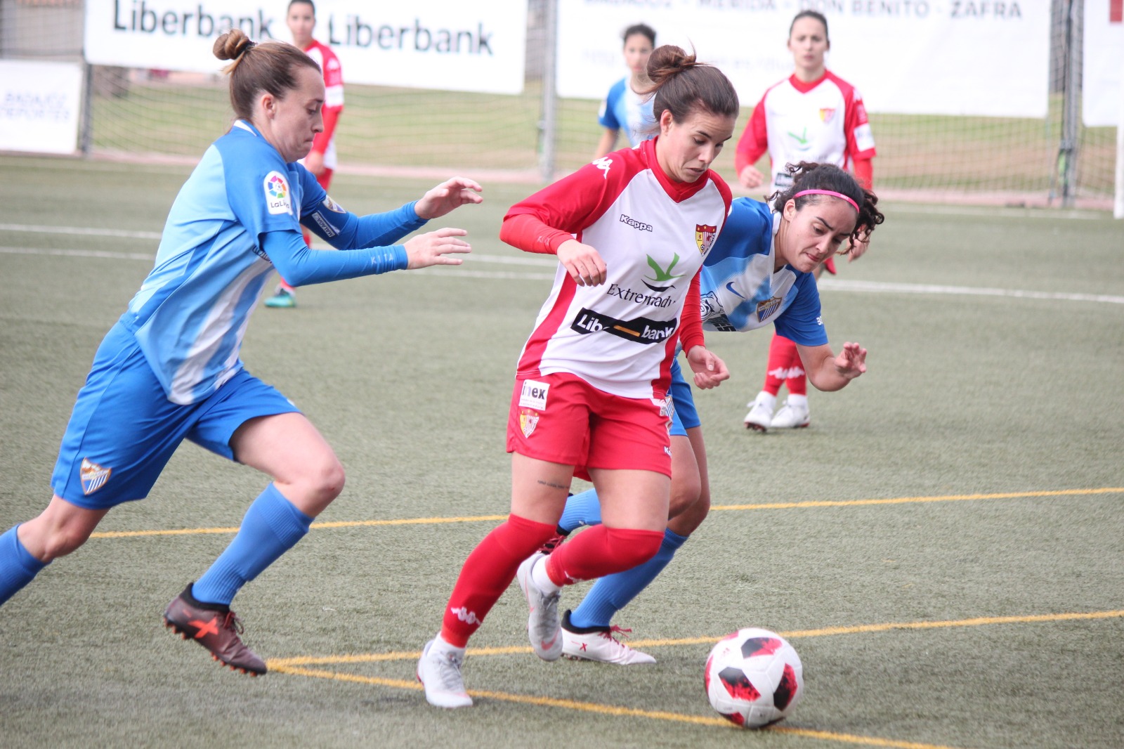 Goleada del Liberbank Santa Teresa Badajoz ante el filial del Málaga 