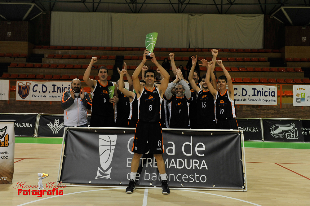 Pirron Sport Mérida campeón de la Copa Extremadura 2019 derrotando en la final al ADC Baloncesto Cáceres