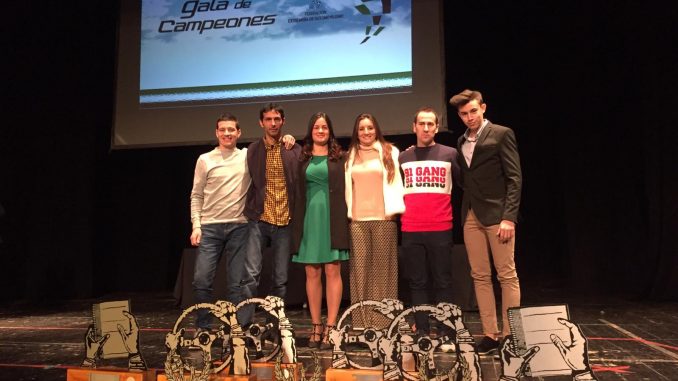 El Extremadura Rallye Team sobresalió en la Gala de Campeones FEXA 2018