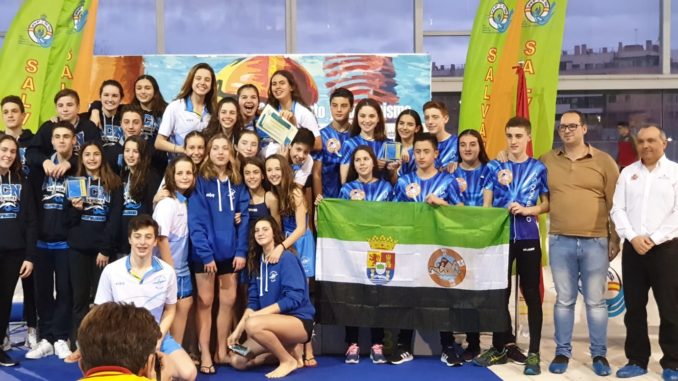 El Club Salvamento Don Benito se proclama Subcampeones de España por Equipos en la Categoría Cadete Masculino