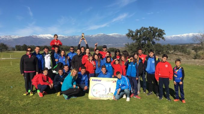 Grandes resultados del Club Atletismo Don Benito en el Campeonato de Extremadura de Campo a Través