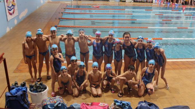 I Jornada de liga en la Piscina Climatizada de Mérida para el Club Salvamento Tiendas Pavo Don Benito