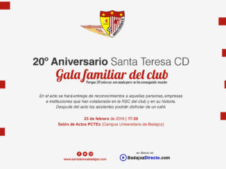 El Santa Teresa organiza una gala familiar en la que entregará distinciones y reconocimientos